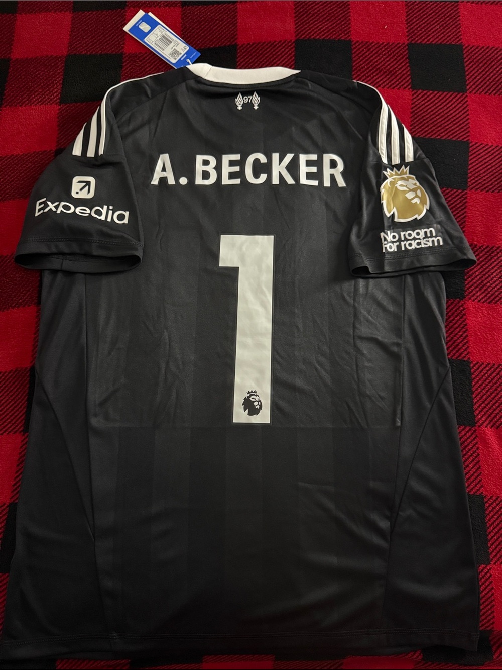 RARE Liverpool FC #1 Alisson Becker 2025-26 Adidas Keeper Third Away Jersey